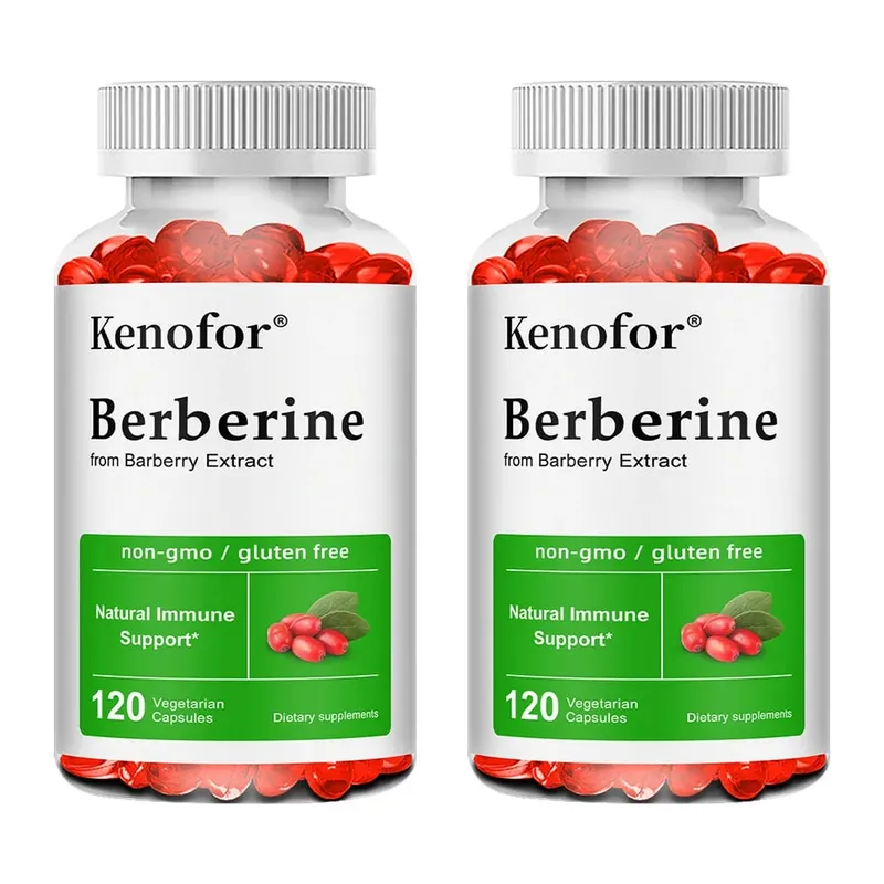 Premium Berberine Supplement Capsules - Supports Immune System Healthy Food Antioxidant NON-GMO — image 8