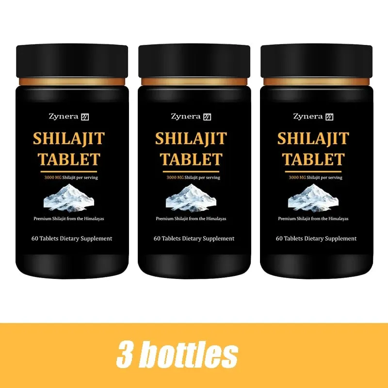 Mandlig forstærkende tilskud med Shilajit-tabletter Støtte til sædkvalitet Naturlig muskelbyggerforstørrelse P-piller Stamina Mand