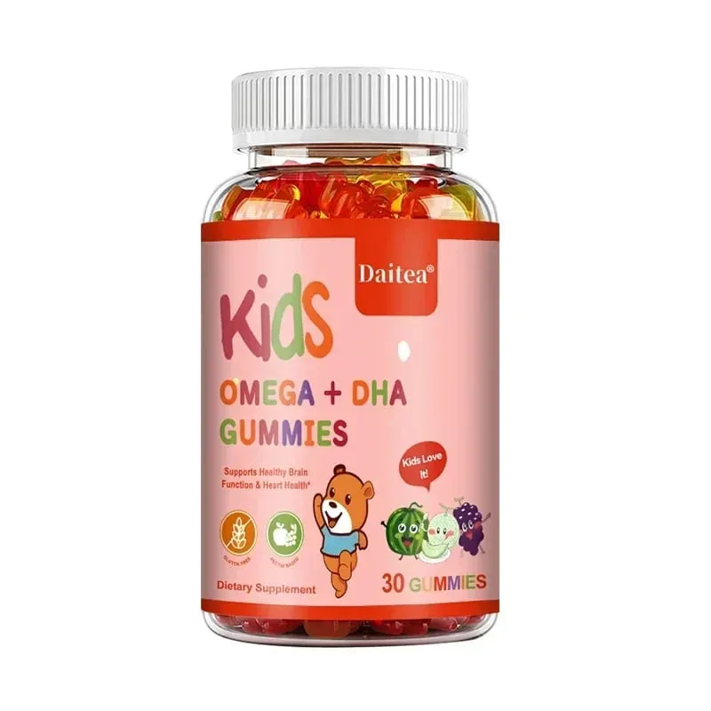 Children's Intelligence Supplement Gummies Support Intelligence Concentration Memory and Nutrition To Make Learning Easier
