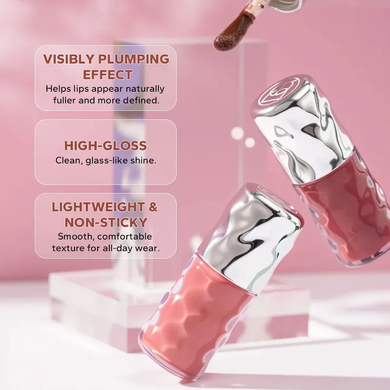8pcs/set Daily Lip Beauty Set – 6 Blendable Lip Liners 1 Moisturizing Lip Gloss&1 Pencil Sharpener – Soft Long-Lasting Lip Kit — image 4
