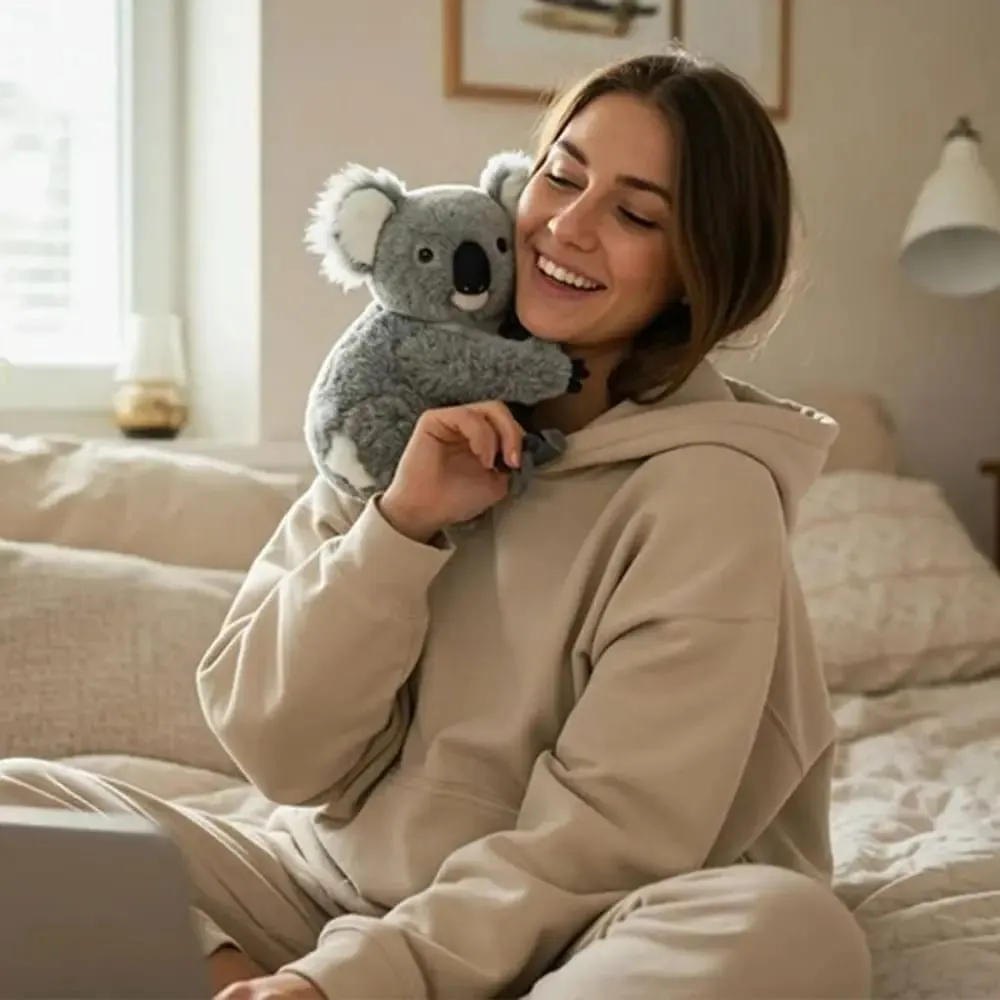 Soft Koaly Plush Toy Cute Mimics Natural Movement Stuffed Toys Emotional Support Plush Pillow for Emotional Support
