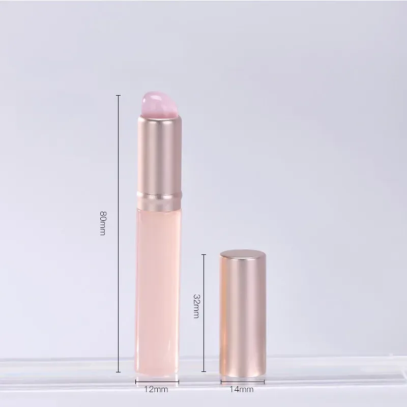 Silicone Lip Brush Small Round Head Smudge Brushes Dust-proof Covered Lip Brush Multifunctional Lipstick Concealer Makeup Tools
