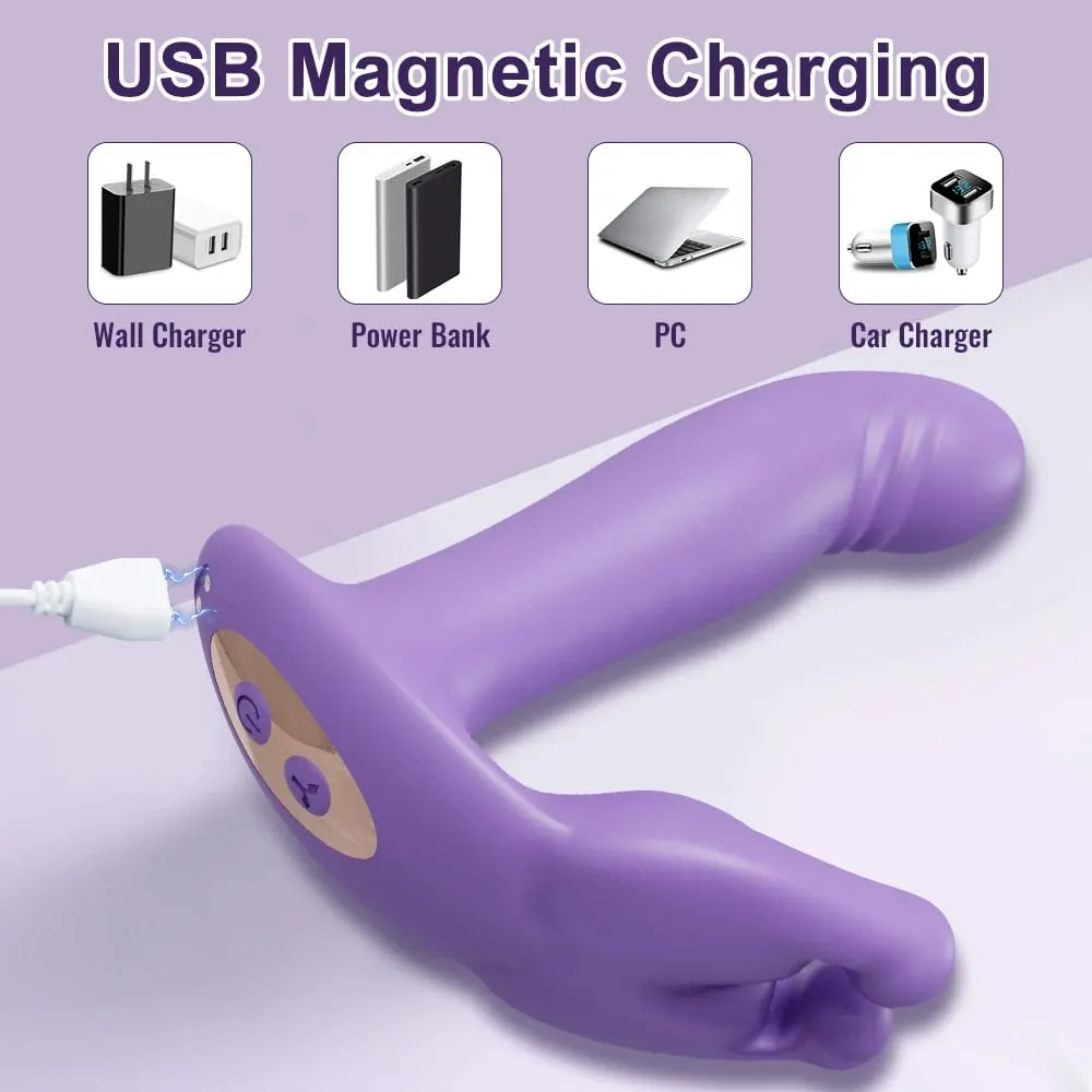 G-Spot Rabbit Vagina Vibrator for Women Remote Control Clitoris Stimulator Wearable Panties Dildo Vibrator Sex Toy for Women — image 5