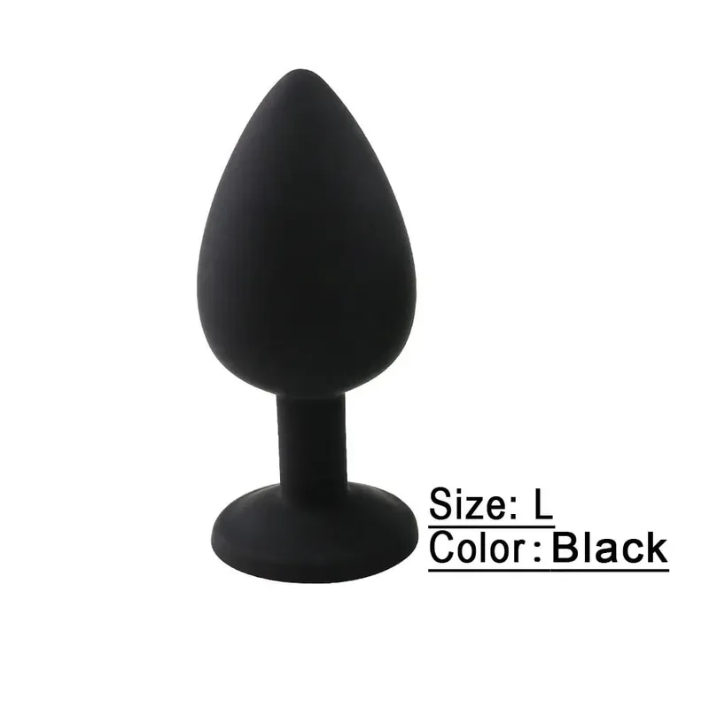 S/M/L רך סיליקון אנאלי תקע מיני ארוטי Butt Plug צעצוע מין למתחילים גברים נשים הומוסקסואלים זוגות ממריץ ערמונית צעצוע מין אנאלי — image 9