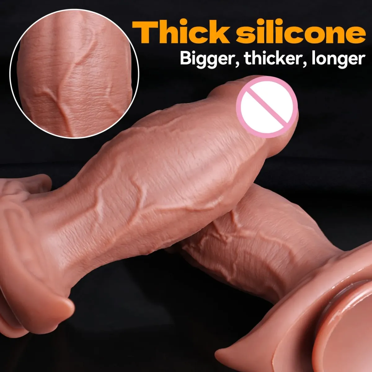 Realistic Flesh Skin Soft Thick Big Dildo Double Silicone Small Penis Woman Man Anal Sex Toy Suction Cup Dick Masturbators Cock