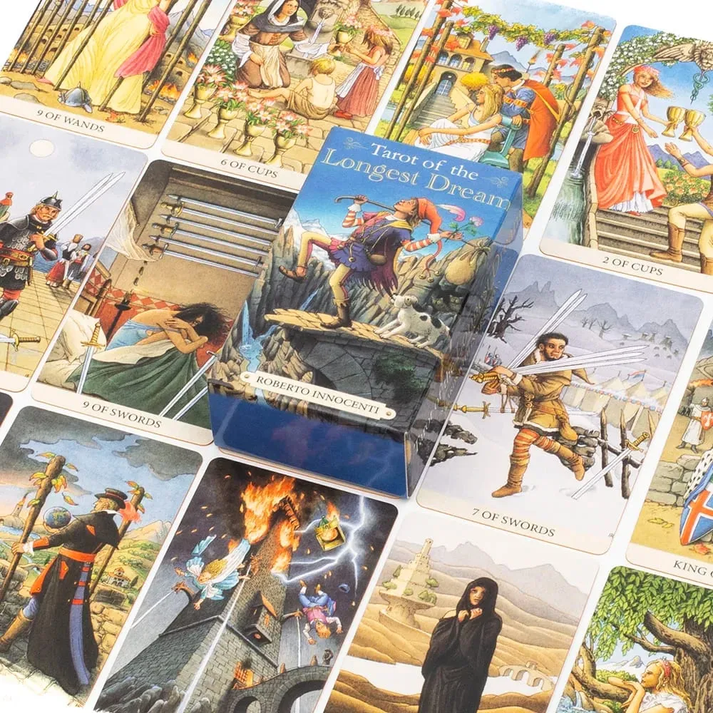 The Longest Dream Tarot Cards 78pcs Deck with Instruction Booklet Ideal for\r\n Enthusiasts and Board Game Lovers — image 6