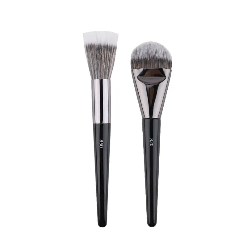 2pcs Foundation Makeup Brushes Liquid Foundation Base Make up Brush Angled Flat sided Detail Face Essential Beauty tools 854 820 — image 14