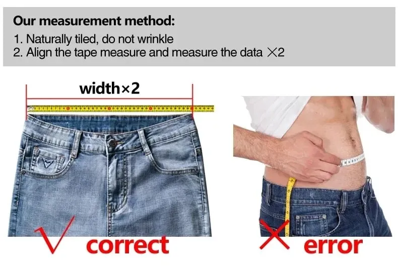 6 Pocket Design Denim Jeans Men's 2025 New High Elasticity Denim Casual Trousers Straight Male Pants Fashion Mid-waist Jeans — image 9