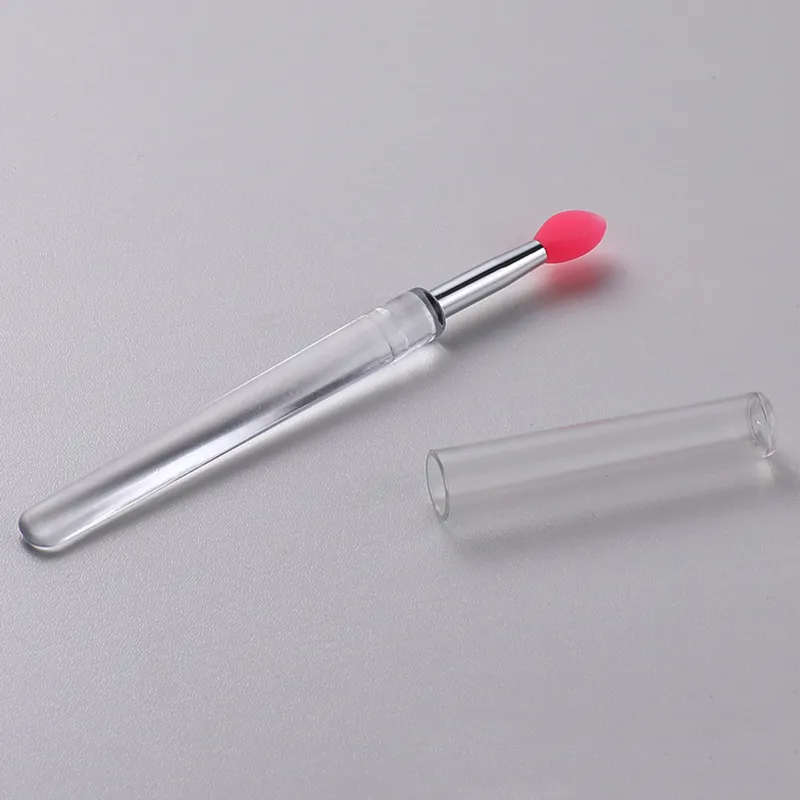 Silicone Lip Brush With Cover Soft Multifunctional Lip Mask Applicator Lipstick Lipgloss Portable Travel Makeup Brushes Reusable — image 5