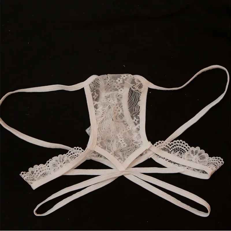 Homens sexy g-string roupa interior sexy toy masculino transparente para lingerie renda femboy bulge bolsa cintura baixa tanga calcinha masculina de verão