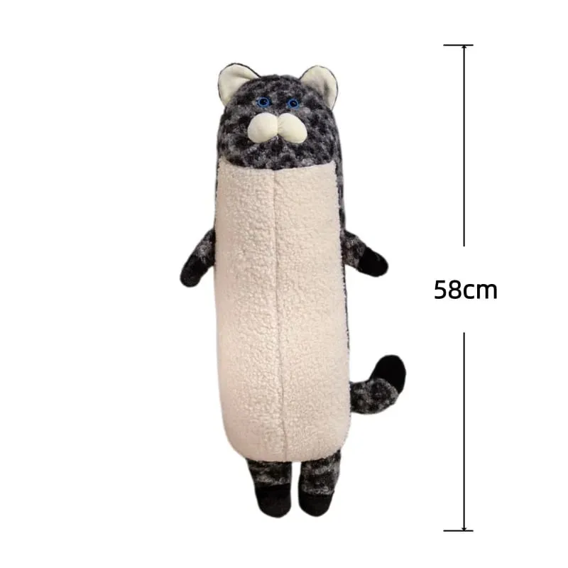Série animal travesseiro de pelúcia leopardo elefante pinguim almofada de pelúcia kawaii acompanhar brinquedo de sono decoração para casa brinquedos presentes de aniversário — image 12
