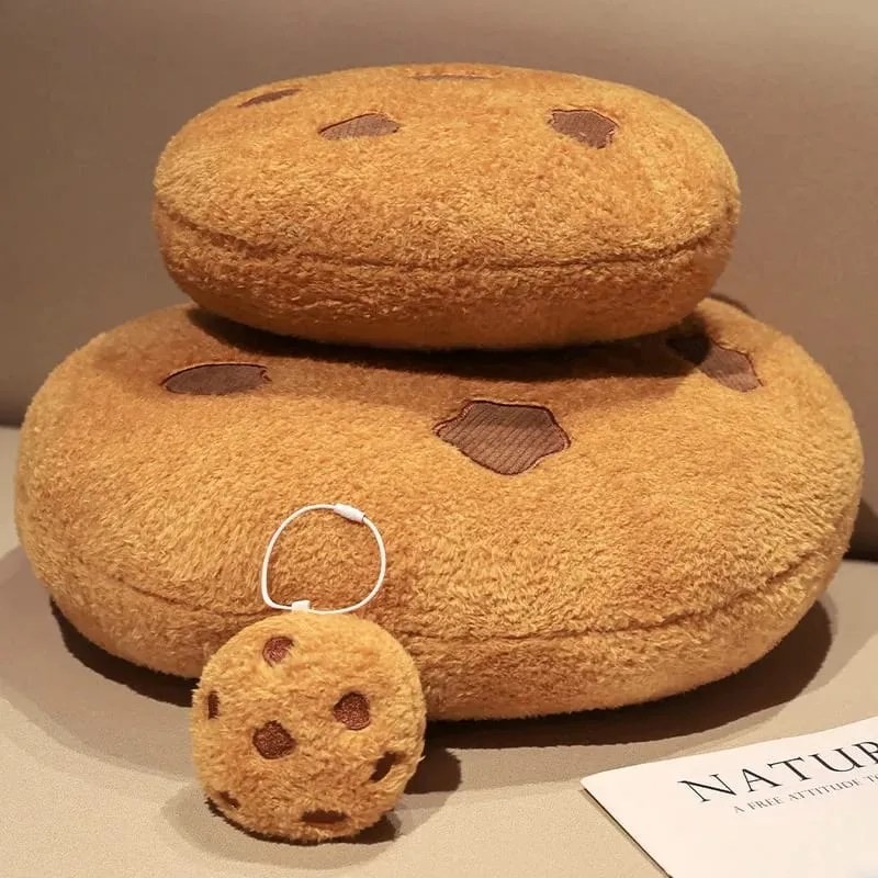 Creative Cookies Plush Seat Cushion Soft Food Pillows Stuffed Doll Toys for Kids Children Girl Birthday Room Decor New Year Gift — image 8