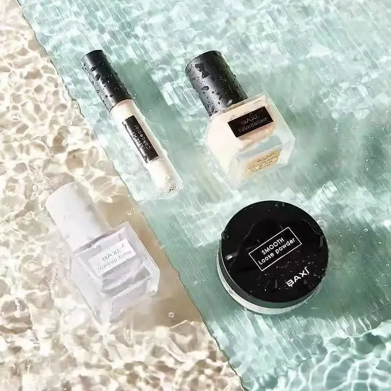 Make Up Face Powder Matte Makeup Foundation Cream for Face Professional Concealing Dark Circle Liquid Corrector Cream Cosmetic