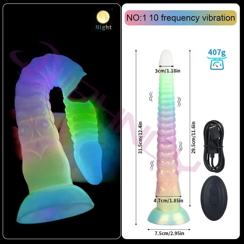Vibratore Anal Dildo per Le Donne Masturbatore Consolador Silicone 10 Frequenza Vibrador Anal Plug 18+ G Spot Stimolatore Clitorideo