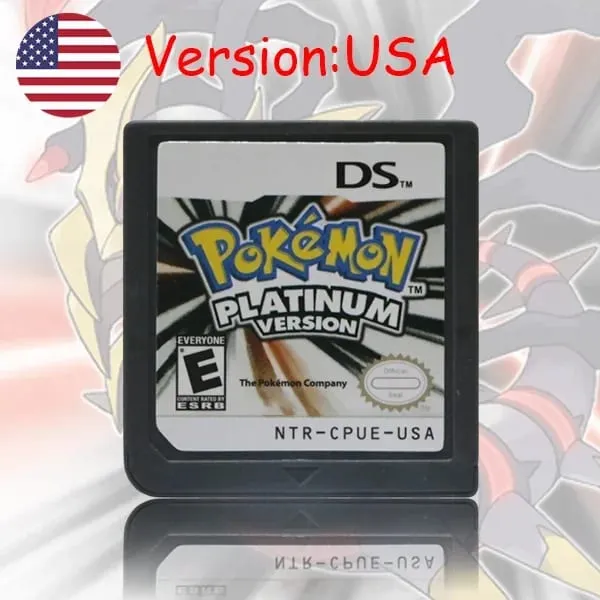 Pokemon Series DS-Spielkassette Diamond Platinum Pearl HeartGold SoulSilver Black White Mehrsprachig für NDS/2DS