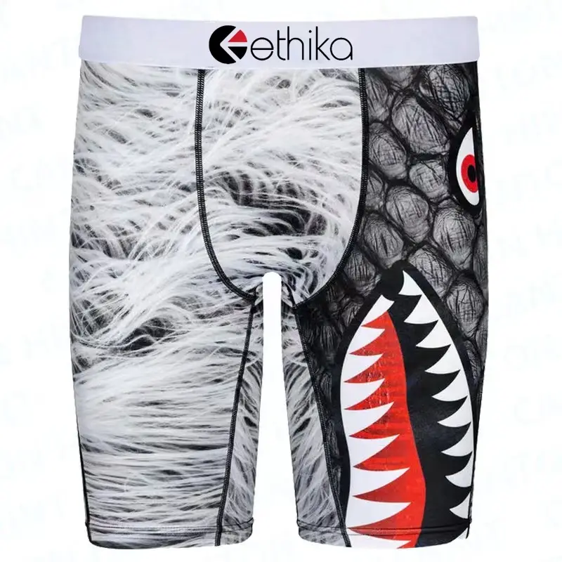 Boxer Briefs for Men S-XXXL 1PC - Polyester Stretch Underwear Soft Breathable Daily Wear — image 4