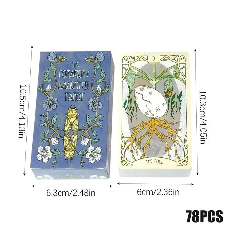 78 deck The Forager's Daughter Tarot cards Board Game Oracle Card Party Game Divination Tools Mysterious Divination Deck — image 6