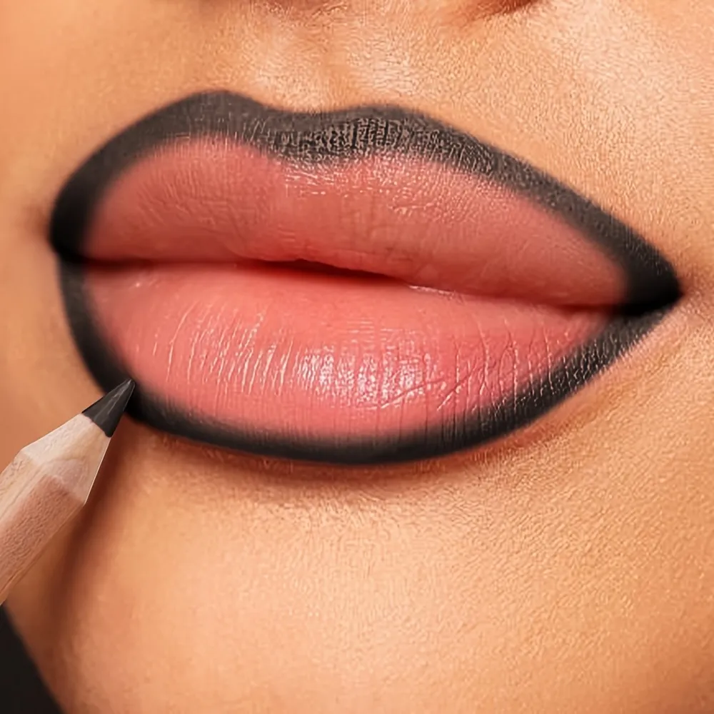 Nude Matte Lip Liner Waterproof Long Lasting High Pigment Lip Pencil Smooth Precise Lip Makeup Gift for Women — image 1