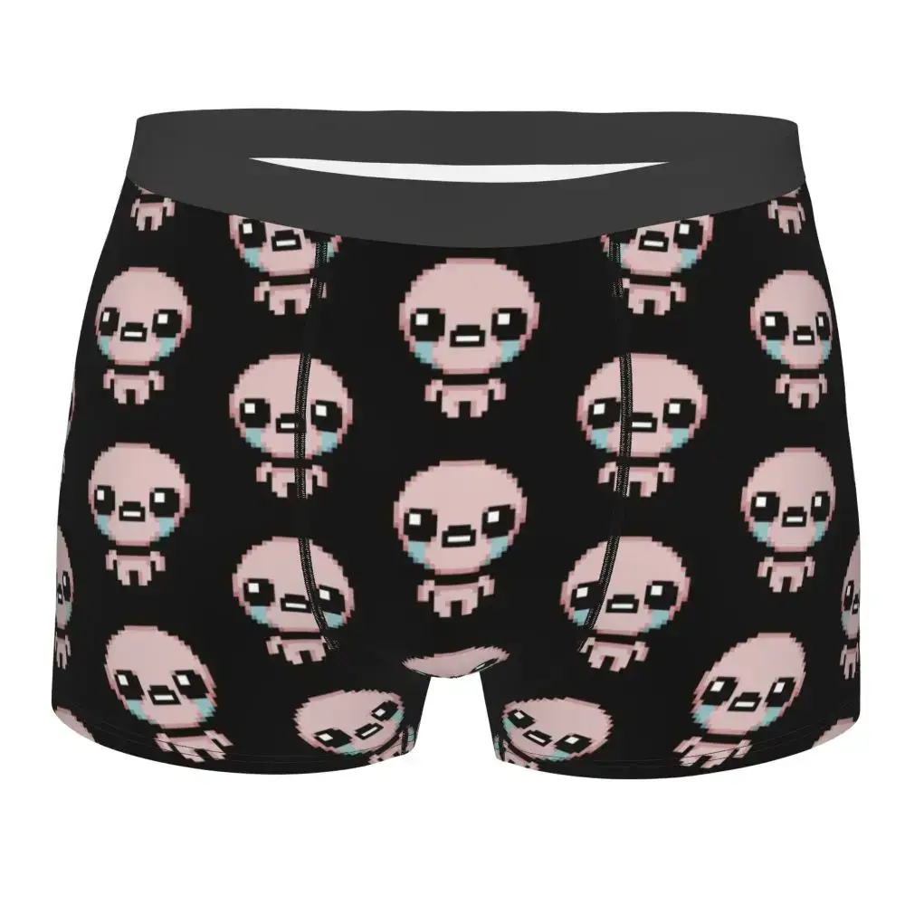 The Binding Of Isaac Pixel Intimo maschile Stampa sexy Boxer personalizzati Pantaloncini Mutandine Mutande morbide — image 6