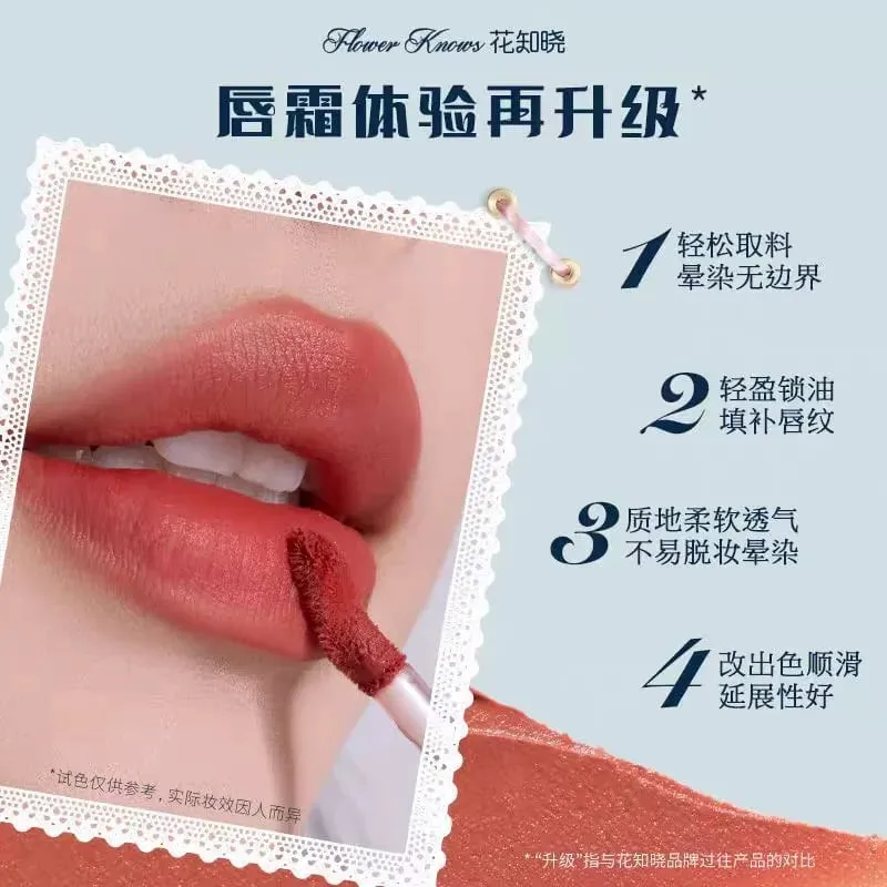 Flower Knows Bunny Garden Collection Lip Cream Blush Air Cushion CC Cream Liquid Foundation Eye Shadows Palette Makeup Set — image 3