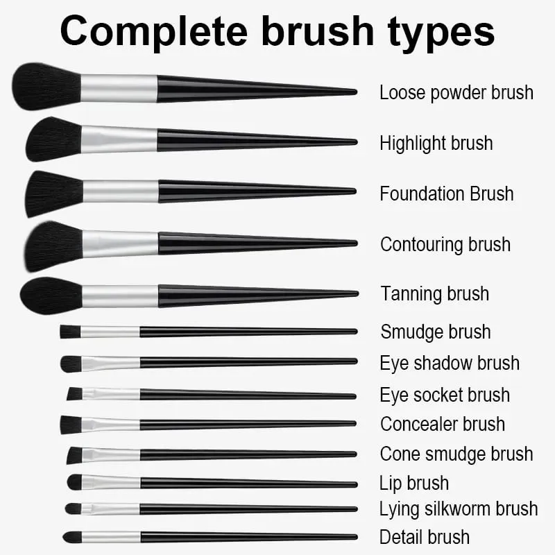 8Pcs-20Pcs Makeup Brushes Set Soft Fluffy Eyeshadow Brush Detail Concealer Blush Loose Powder Foundation Highlighter Beauty Tool — image 2