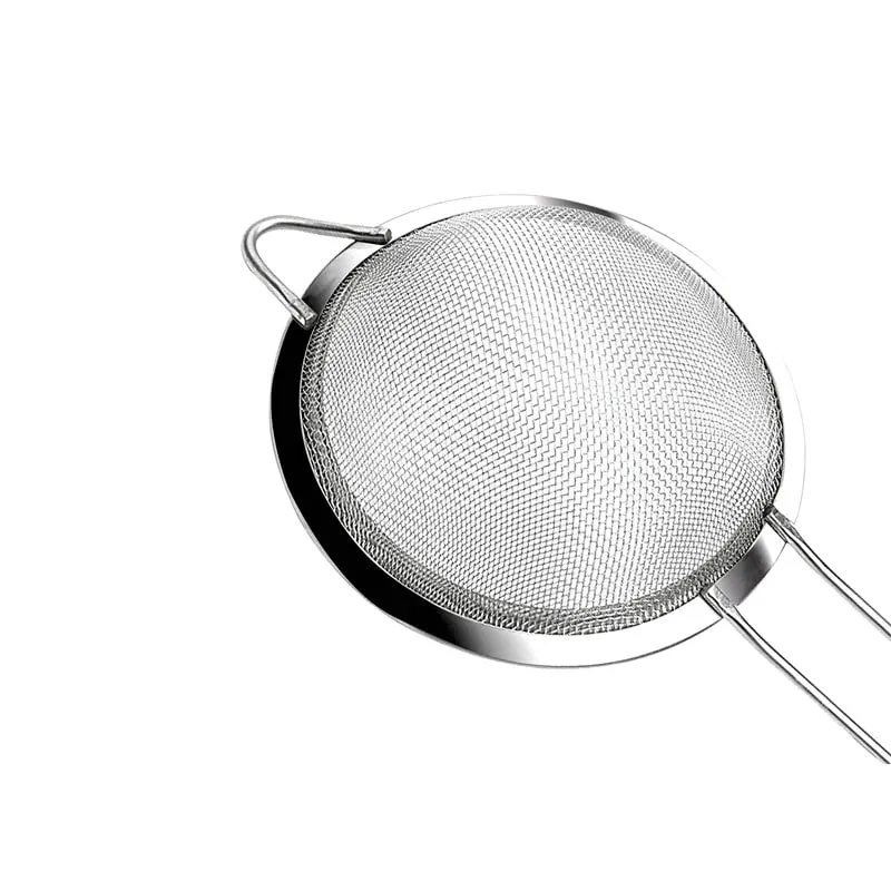 1/3/4Pcs/Set Stainless Steel Wire Fine Mesh Oil Strainer Flour Colander Sieve Sifter Pastry Baking Tools Kitchen Accessories — image 3