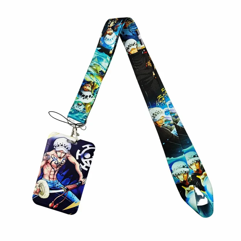 Anime Cartoon Credential Holder Keychains Neck Lanyard For Pass Card Anime Credit Card Holder Keychain Straps Wholesale — image 11