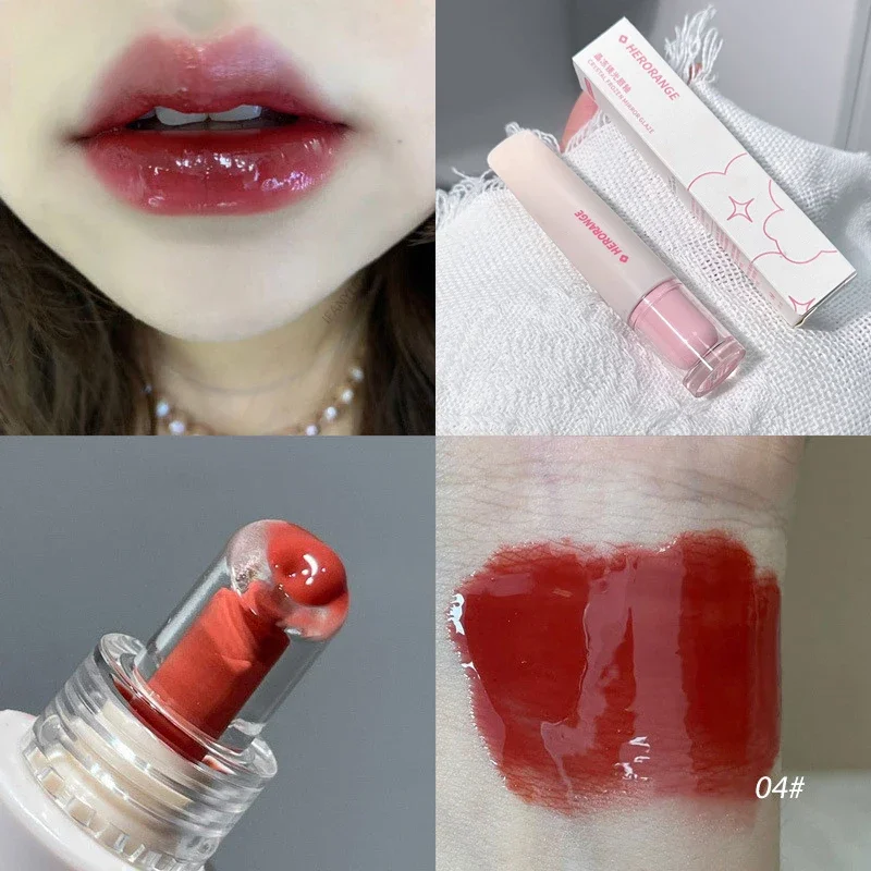Crystal Jelly Lip Gloss Mirror Water Liquid Lipstick Moisturizing Long Lasting Sexy Lip Plumper Lip Tint Makeup Korean Cosmetics — image 12
