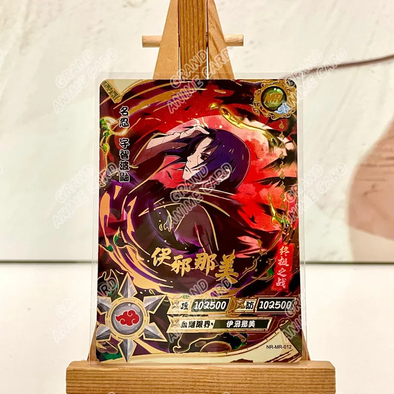 Kayou Genuine Anime Naruto Card MR Full Series No.001-037 Gaara Naruto Uzumaki Kimimaro Jiraiya Tsunade Collection Card Toy Gift — image 4