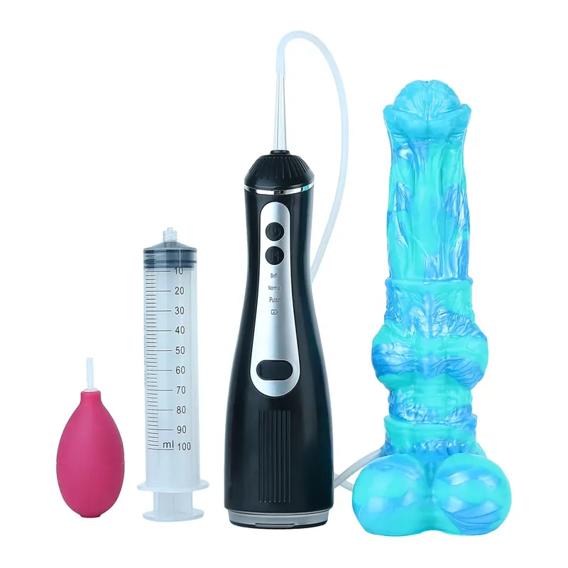 Silikonová elektrická stříkací dilda Fantasy s přísavkou Masážní přístroj prostaty Sexuální hračky s ejakulací penisu pro ženy Muži