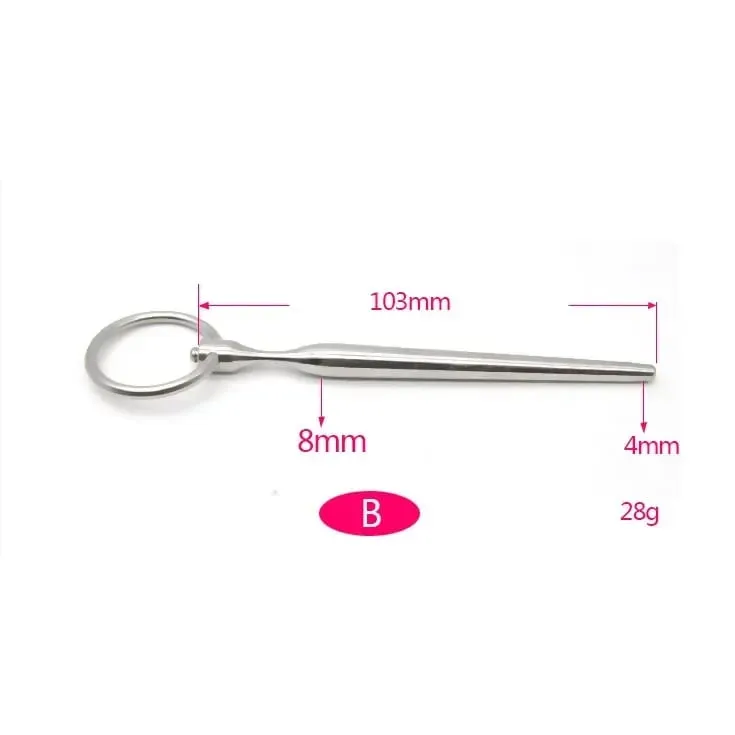 Stainless Steel E-stim Male Uretha Dilator Plug Sounds Penis Beads Plug Threaded Stimulator Ejaculation Sex Toy for Men Gay — image 4