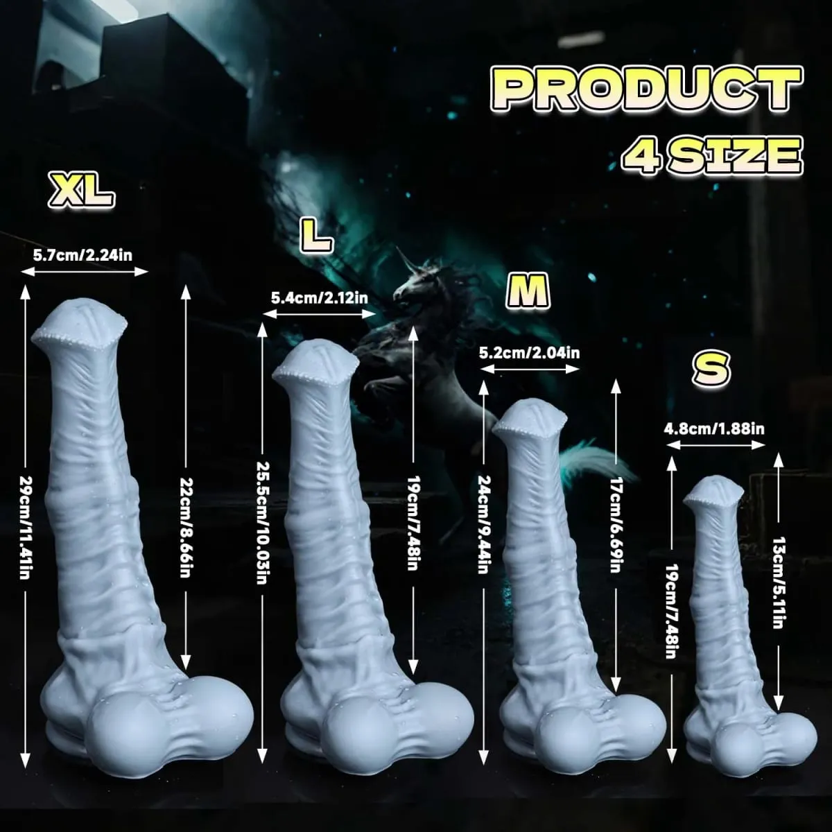 Großer Pferdedildo, realistischer Penis, riesiger Analplug, Sex, G-Punkt-Stimulation, Massage, Stimulierung, weiblicher Masturbator, Sexspielzeug für Frauen, 18