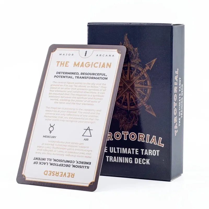 High Quality Story Cards Oracle Tarot Deck Board Games for Leisure Entertainment 78 Cards Set 10.3*6.1CM with PDF Guide — image 7