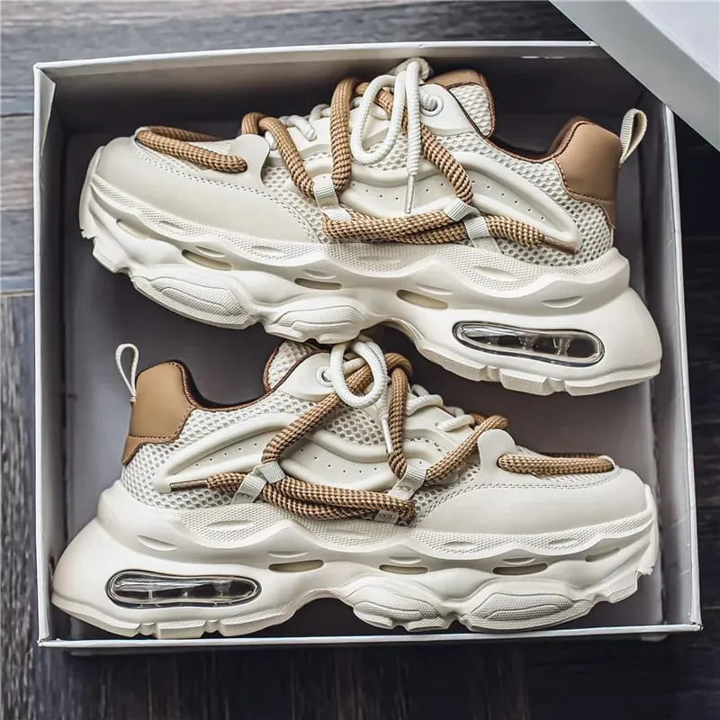 2024 New Men Shoes Autumn Winter Comfortable Men's Platform Sneakers Fashion Casual Shoes Sports Trainers Tenis Size44 — image 4