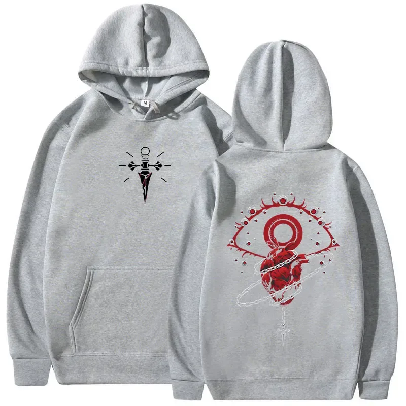 Anime Hunter X Hunter Hoodies Kurapika Phantom Troupe Hooded Sweatshirts Men's Women Clothing Oversized Pullovers Streetwear — image 5