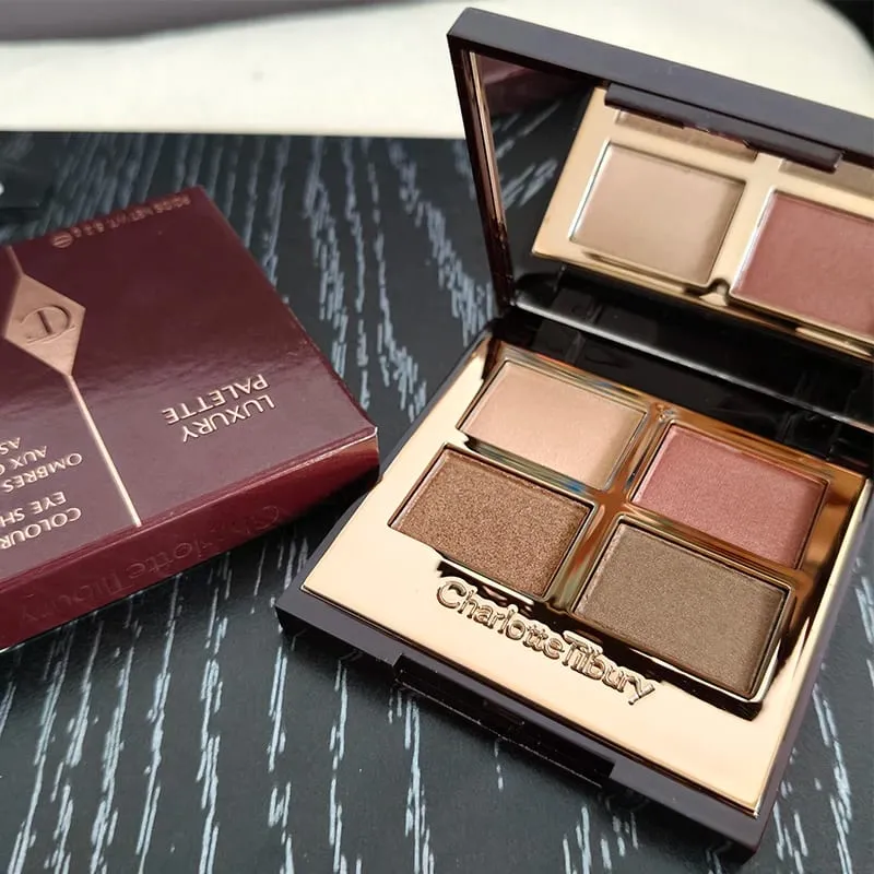 Charlotte Tilbury Brand Makeup 4 Colors Eye Shadow Disc 5.2g Pillow Talk Nature Easy To Color Foundation Eyeshadow Cosmetics