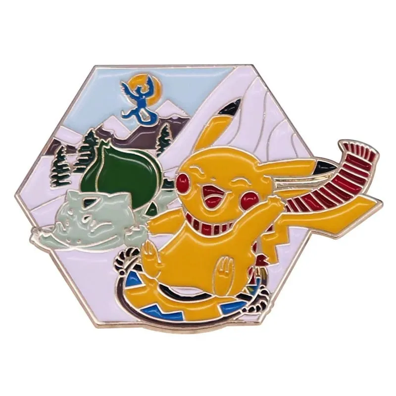 Pokemon Series Anime Lapel Pins Backpack Jeans Enamel Brooch Pin Women Fashion Jewelry Gifts Kawaii Spirit Cartoon Badges — image 17