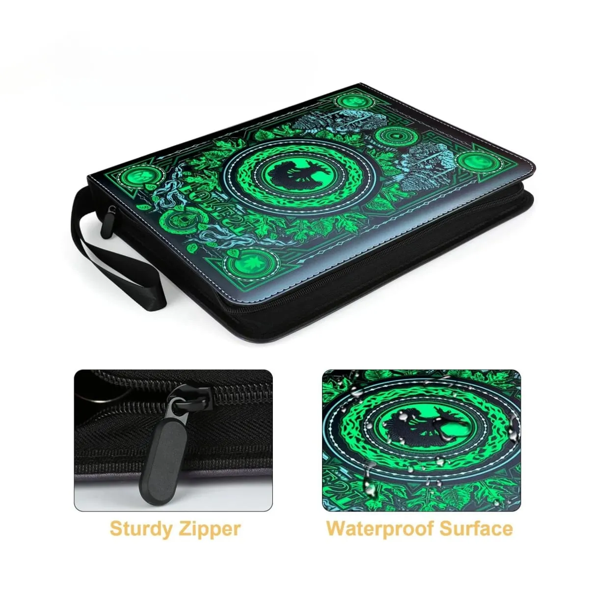 9 Pocket Card Binder with Sleeves 900 Double Sided Pocket Premium Collector Card Album Card Collection Folder for Game Sport — image 4