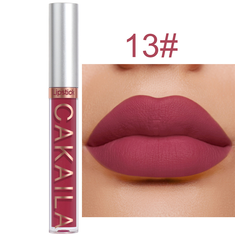 18 Color Waterproof Matte Velvet Lip Glaze Lasting Silky Liquid Lipstick Not Easy To Fade Lip Gloss Makeup Sexy Lip Tint