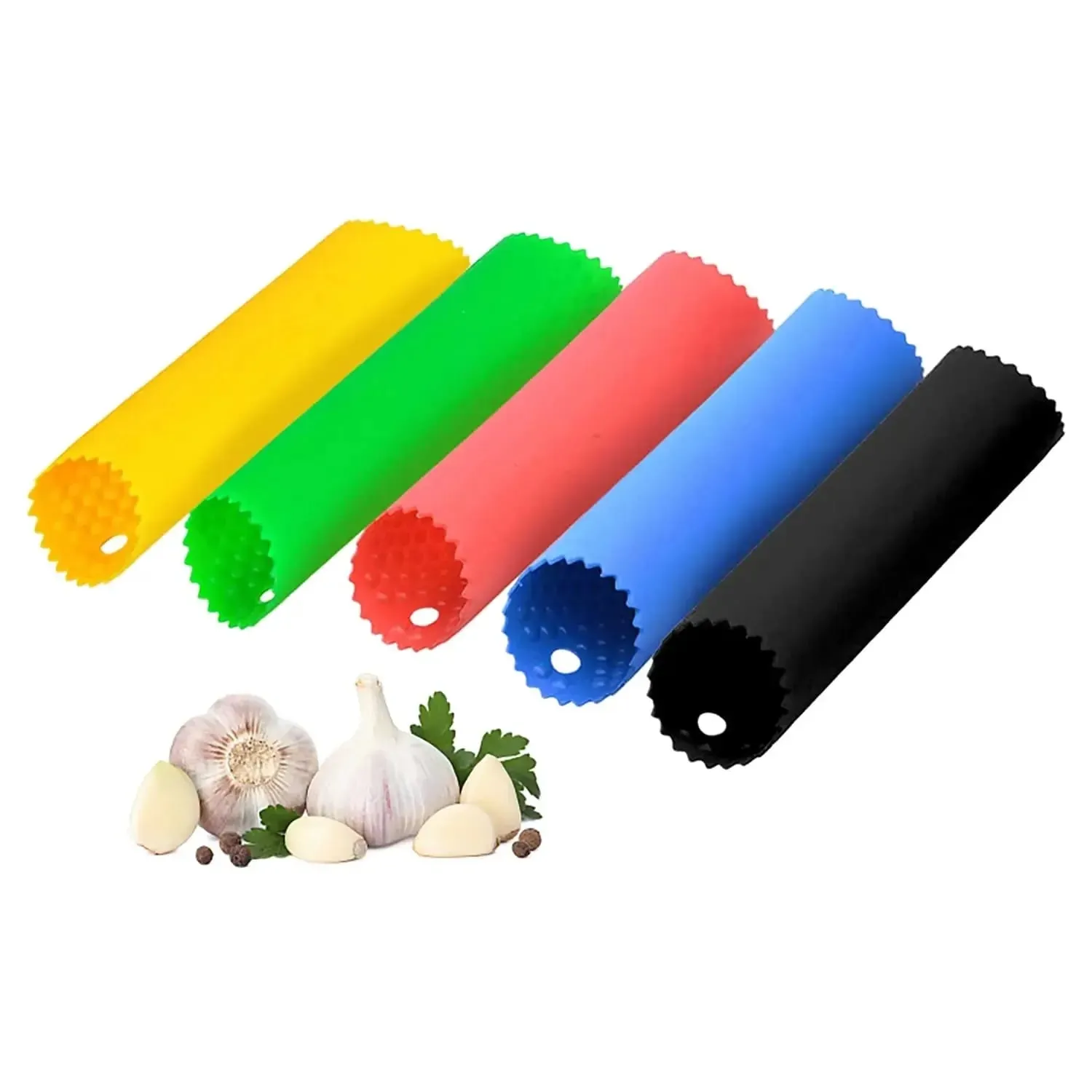 Practical Faster Silicone Garlic Peeler Upgrade Roll Tube Garlic Peels Garlic Cloves in Seconds Peeler Kitchen Tool Gift — image 15
