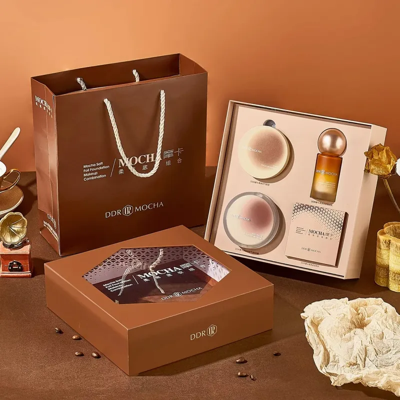 Ddr Mocha American Base Makeup Makeup Set before Makeup Make-up Base Cushion Bb Cream Powder Gift — image 3