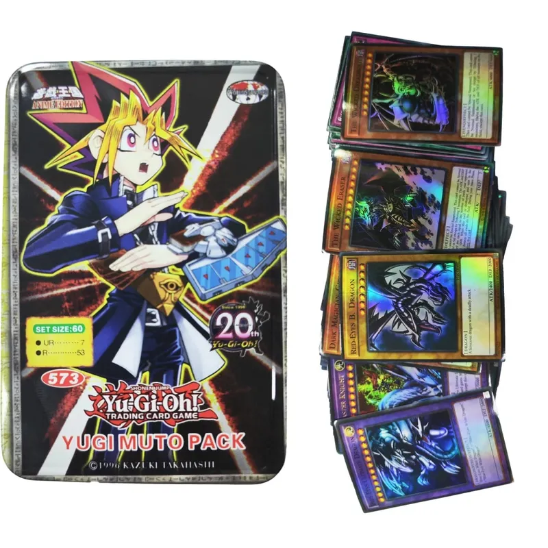 Yu Gi Oh Cards RYO BAKURA PACK Card English Holographic Golden White Dragon Duel Game Collection Card with Tin Box — image 10