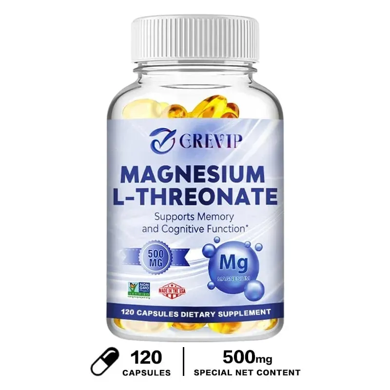 Magnesium L-Threonate - Improve Memory Cognition Stress Relief and Sleep Quality