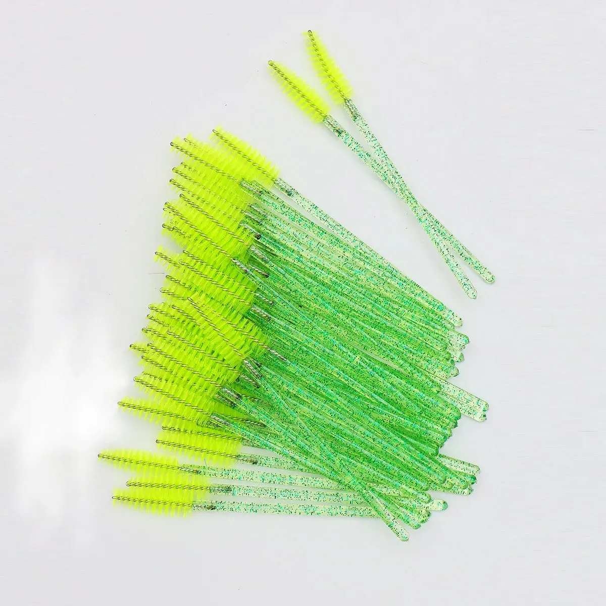 50Pcs Crystal Eyelashes Brush Comb Disposable Eye Lashes Extension Mascara Wands Makeup Professional Makeup Beauty Tool — image 4