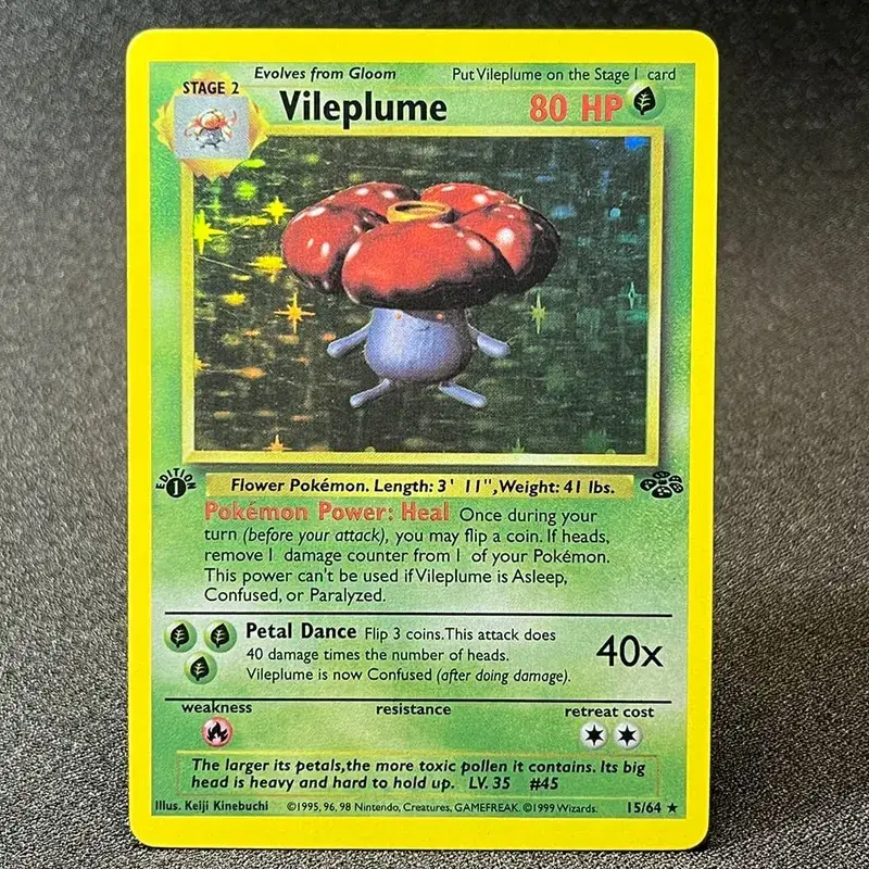 PKM Foil Cards Charizard Blastoise Venusaur Alakazam Mewtwo Zapdos Raichu 1996 1st Edition Game Collection PTCG Proxy Cards — image 24