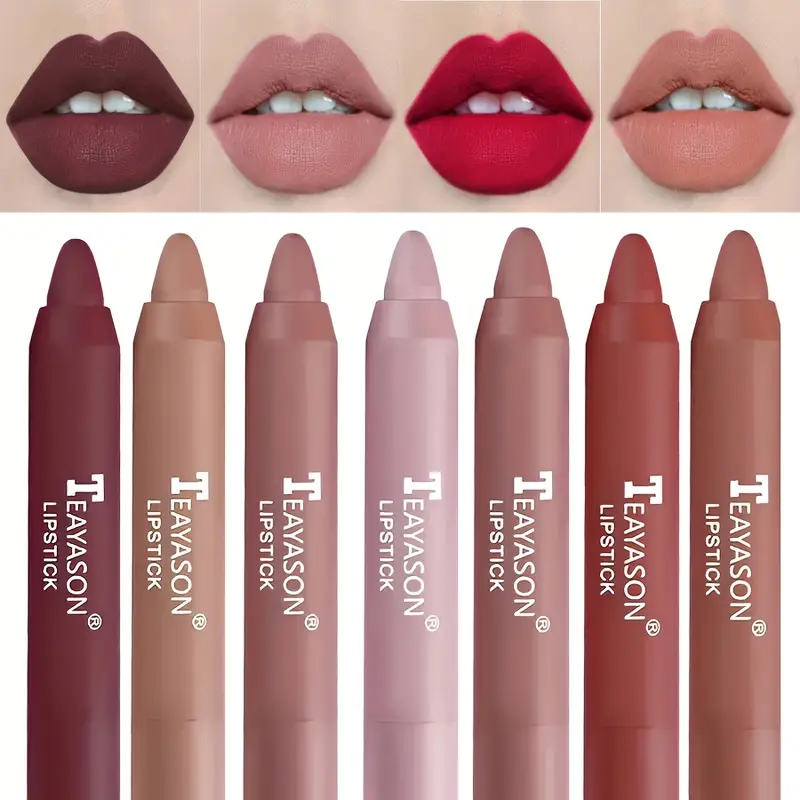 12 Colors Matte Misty Lipstick Set: Long-Lasting Smudge-Proof Sexy Velvet Lip Liners & Primer For Women's Makeup — image 1