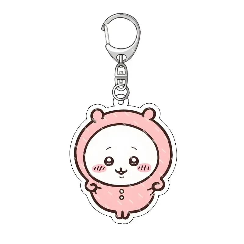 jiyi Pendant Anime Comic Acrylic Peripheral Keychain Hachiware Usagi Cute Pendant Bag Hanging Decoration Decoration