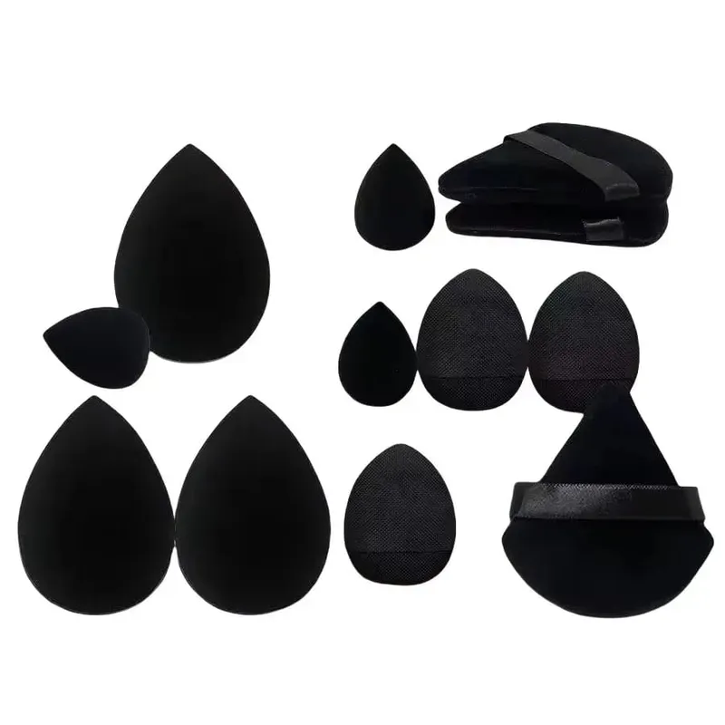 12pcs Makeup Sponge Set Essential for Beginners Cosmetic Easy to apply Puff Set Makeup Foundation Sponge
