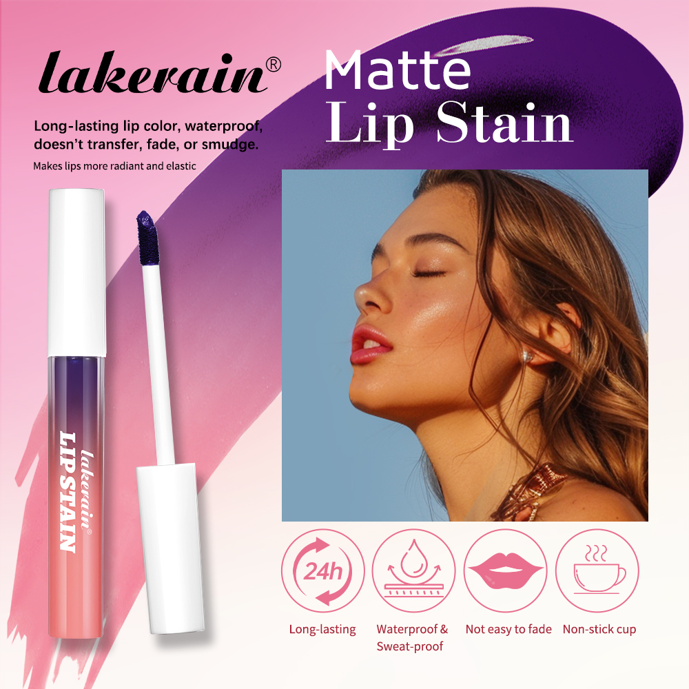 Lip Stain Peel Off And Reveal Long Lasting Waterproof Pink Lip Tint Transfer Proof Natural Lip Stain Tear Off Lip Gloss — image 5