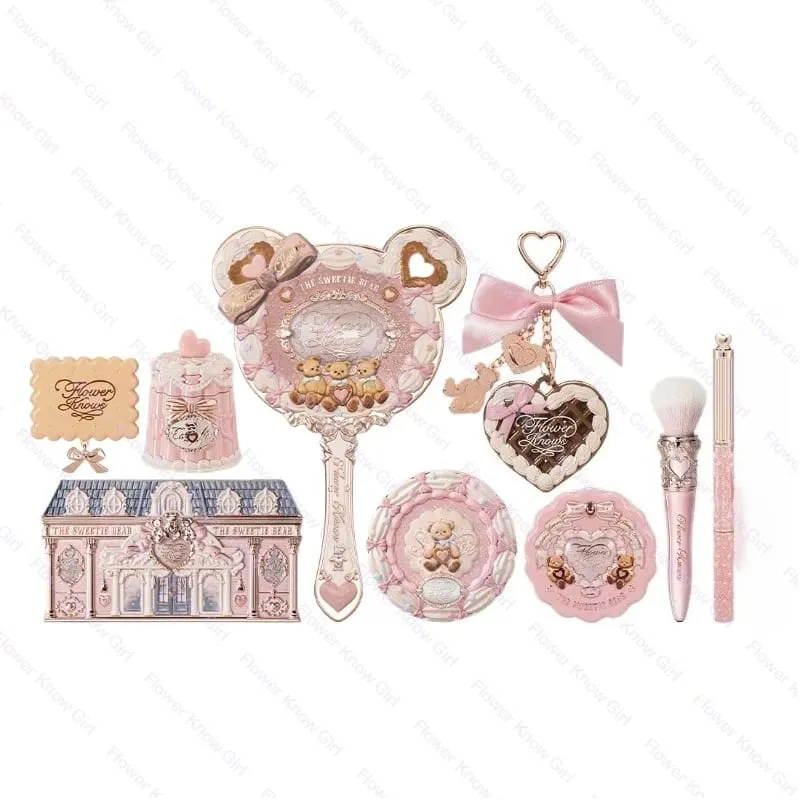 Sweet Treats Full Face Set Makeup Gift Set All In Shimmer Eye Shadow Palette Blush Powder Lip Jelly Gift Box — image 1
